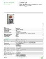 Datenblatt zu Schneider Electric XAPS21431, EAN: 3389110660265