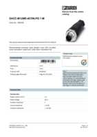 Datasheet for Phoenix Contact 1662528, EAN: 4017918137526