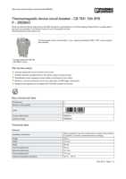 Datenblatt zu Phoenix Contact 2800843, EAN: 4046356689946