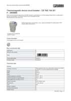 Datenblatt zu Phoenix Contact 2800889, EAN: 4046356690508
