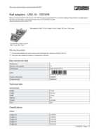 Datasheet for Phoenix Contact 1201578, EAN: 4017918017392