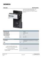 Datasheet for Siemens 3RU19163AA01, EAN: 4011209291508