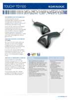 Datasheet for Datalogic HLD-T010-90-BK