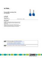 Datasheet for Phoenix Contact 3202847, EAN: 4017918171575