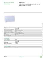 Datasheet for Schneider Electric ZBY5100, EAN: 3389110098631