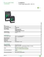 Datasheet for Schneider Electric LV429412, EAN: 3606480019012