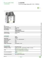 Datasheet for Schneider Electric LV429385, EAN: 3606480019074