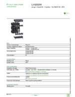 Datasheet for Schneider Electric LV429290, EAN: 3606480020957