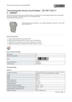 Datenblatt zu Phoenix Contact 2800857, EAN: 4046356690263