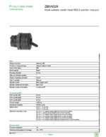 Datasheet for Schneider Electric ZB5AD28, EAN: 3389110905014