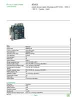 Datasheet for Schneider Electric 47163, EAN: 3303430471639