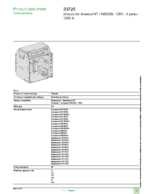 Datasheet for Schneider Electric 33725, EAN: 3303430337256