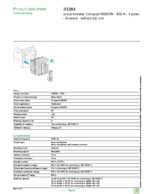 Datasheet for Schneider Electric 33384, EAN: 3303430333845