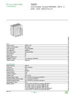 Datenblatt zu Schneider Electric 33270, EAN: 3303430332701