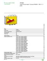 Datasheet for Schneider Electric 31344, EAN: 3303430313441