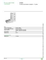 Datenblatt zu Schneider Electric 31301, EAN: 3303430313014
