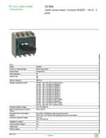Datasheet for Schneider Electric 31104, EAN: 3303430311041