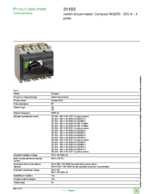 Datasheet for Schneider Electric 31103, EAN: 3303430311034