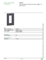 Datasheet for Schneider Electric 29315, EAN: 3303430293156