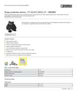 Datasheet for Phoenix Contact 2800982, EAN: 4046356665773