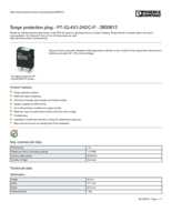 Datasheet for Phoenix Contact 2800813, EAN: 4046356659192