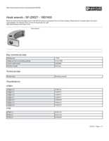 Datenblatt zu Phoenix Contact 1607455, EAN: 4046356272582