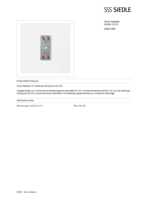 Datasheet for Siedle 200017981-00, EAN: 4015739179817