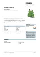 Datasheet for Phoenix Contact 2966197, EAN: 4017918130718