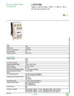 Datasheet for Schneider Electric CAD503BL, EAN: 3389110820713