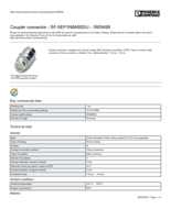 Datenblatt zu Phoenix Contact 1605499, EAN: 4046356182140