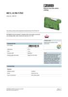 Datasheet for Phoenix Contact 2861441, EAN: 4017918894375