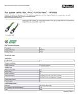 Datasheet for Phoenix Contact 1408968, EAN: 4046356856973
