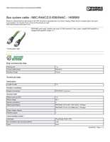 Datasheet for Phoenix Contact 1408969, EAN: 4046356856980