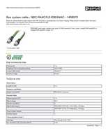 Datasheet for Phoenix Contact 1408970, EAN: 4046356856997