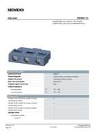 Datasheet for Siemens 3RV29011D, EAN: 4011209790940